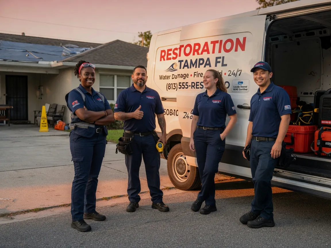 Water Damage Restoration company in James City, PA